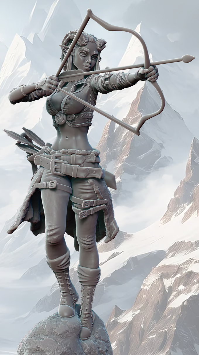 Anahys Tiefling Solo Pose